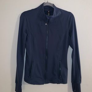 Blue activewear jacket